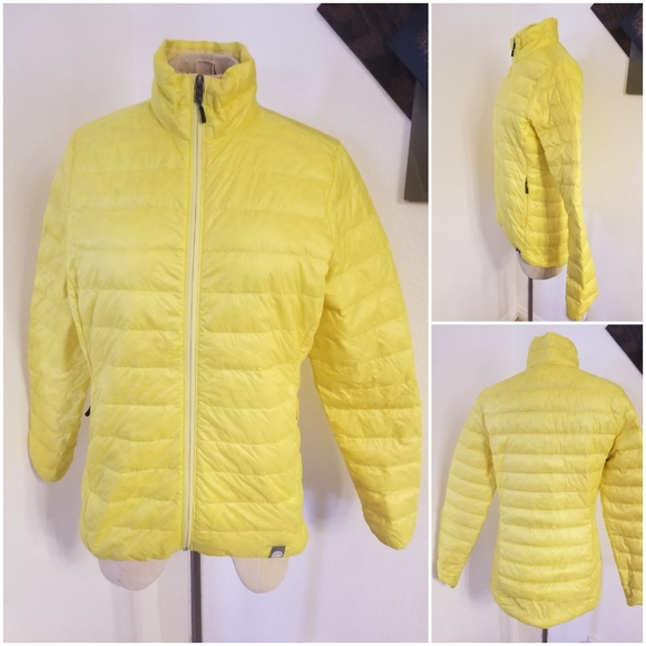 REI Jackets & Blazers - REI Co-Op Sz S Down Puffer Jacket Yellow Packable Women's